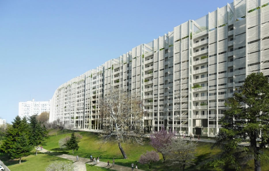 Vue nord