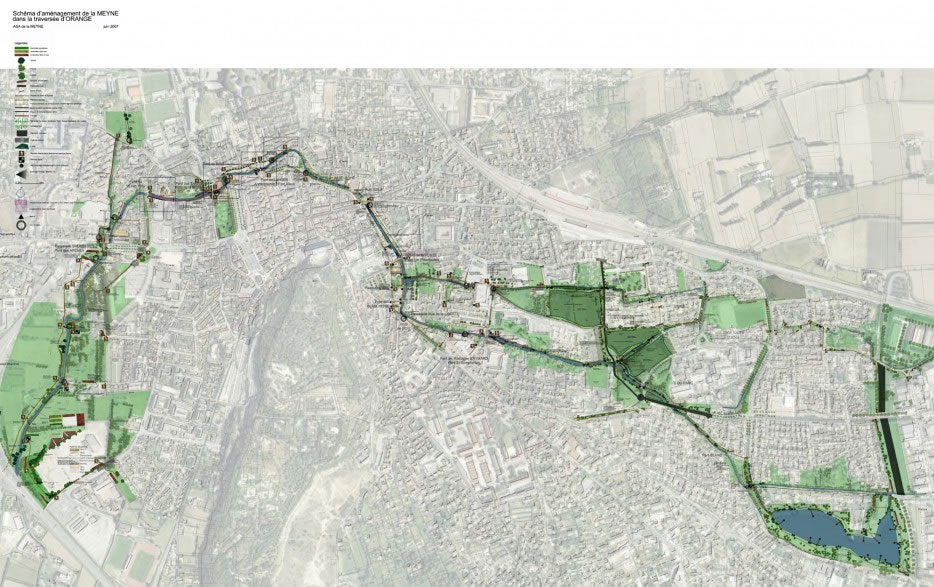 schéma d'aménagement de la meyne